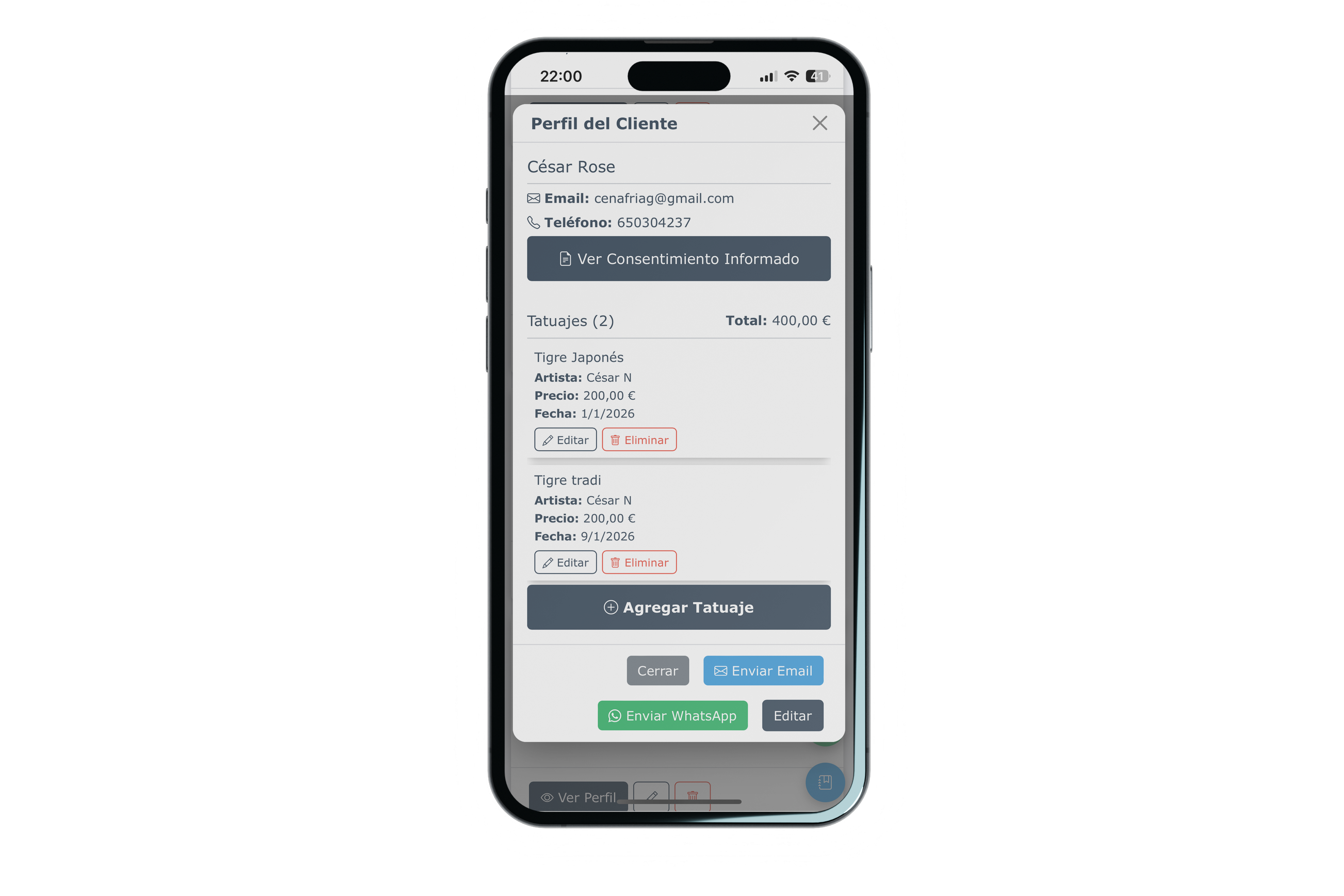 Perfil de cliente NAFFAN