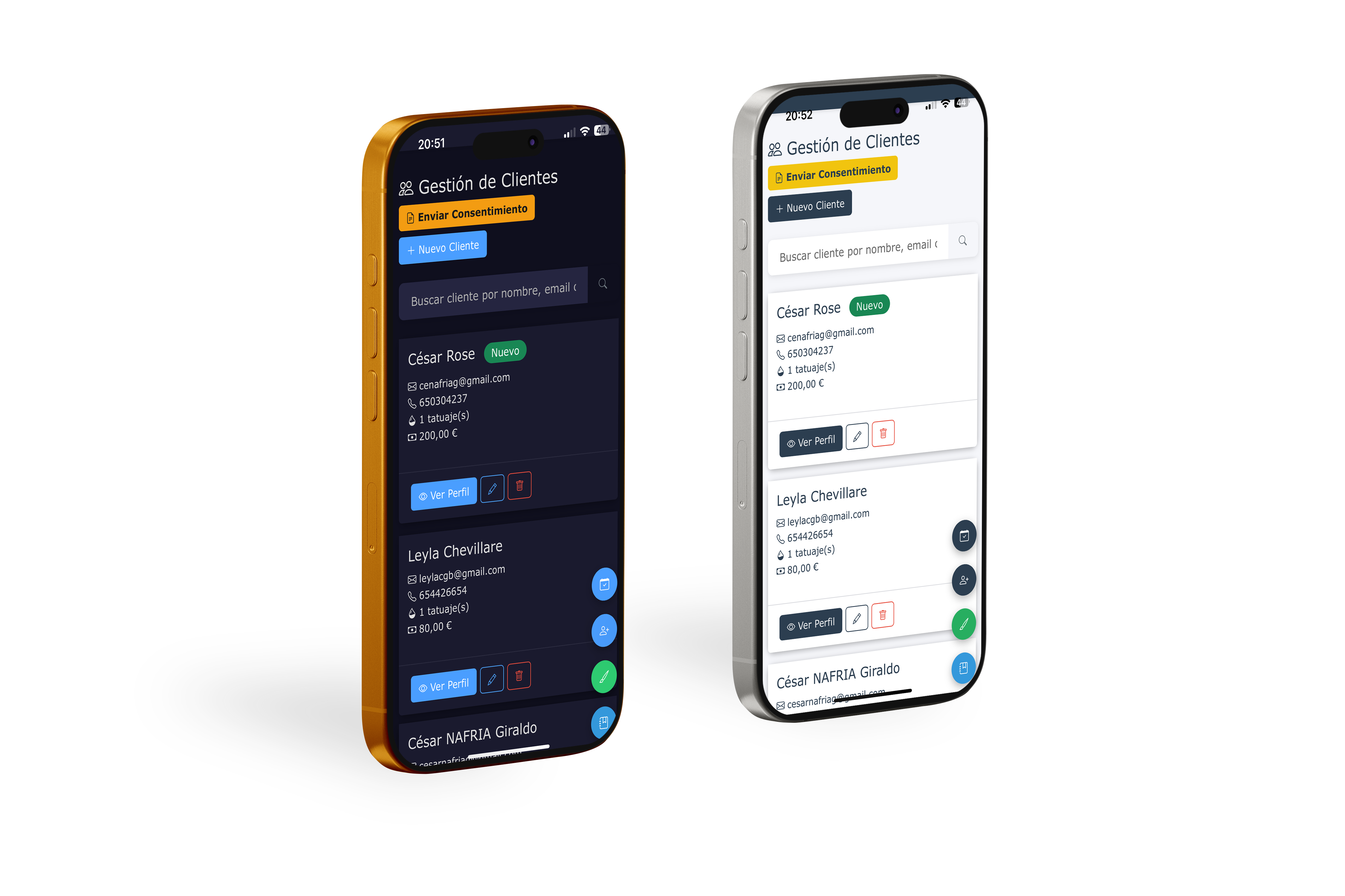 NAFFAN - Modos de Color